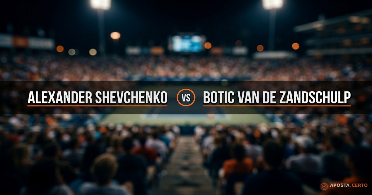 Shevchenko x Van De Zandschulp — ATP Bucareste