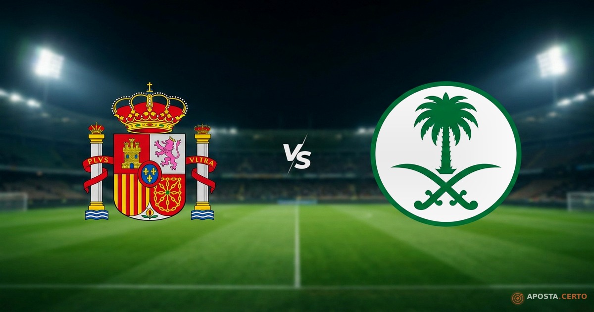 Espanha x Arábia Saudita — Copa do Mundo 2026