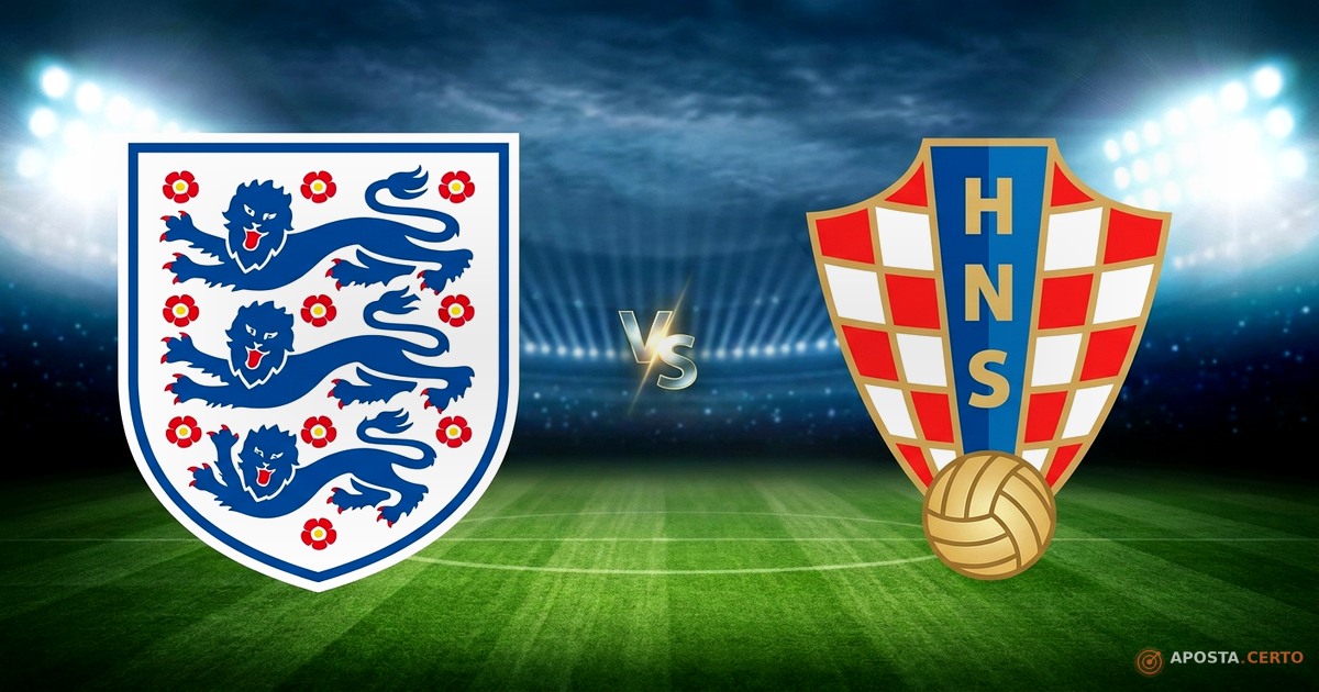 Inglaterra x Croácia — Copa do Mundo 2026
