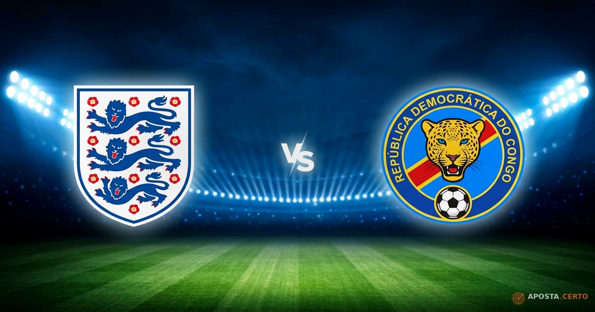 Inglaterra x Congo RD — Copa do Mundo 2026