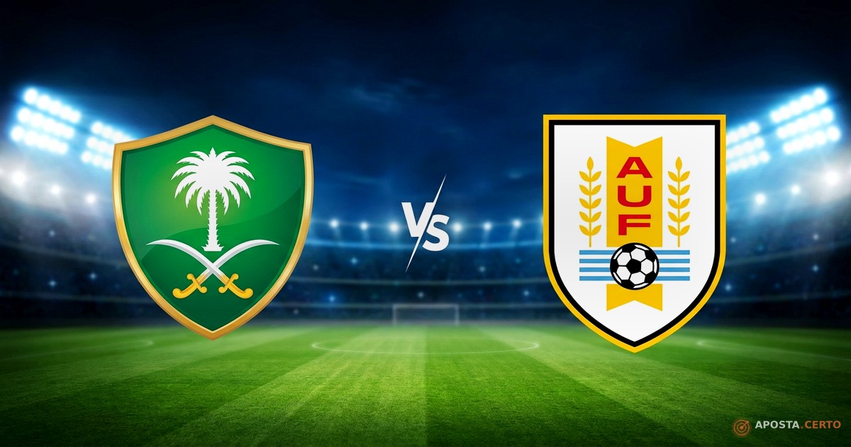 Arábia Saudita x Uruguai — Copa do Mundo 2026