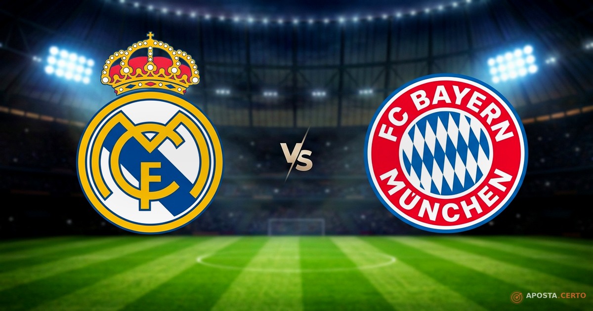 Real Madrid x Bayern de Munique — Champions League