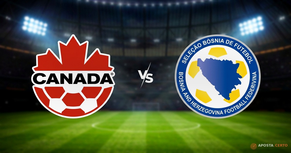 Canadá x Bósnia e Herzegovina — Copa do Mundo 2026