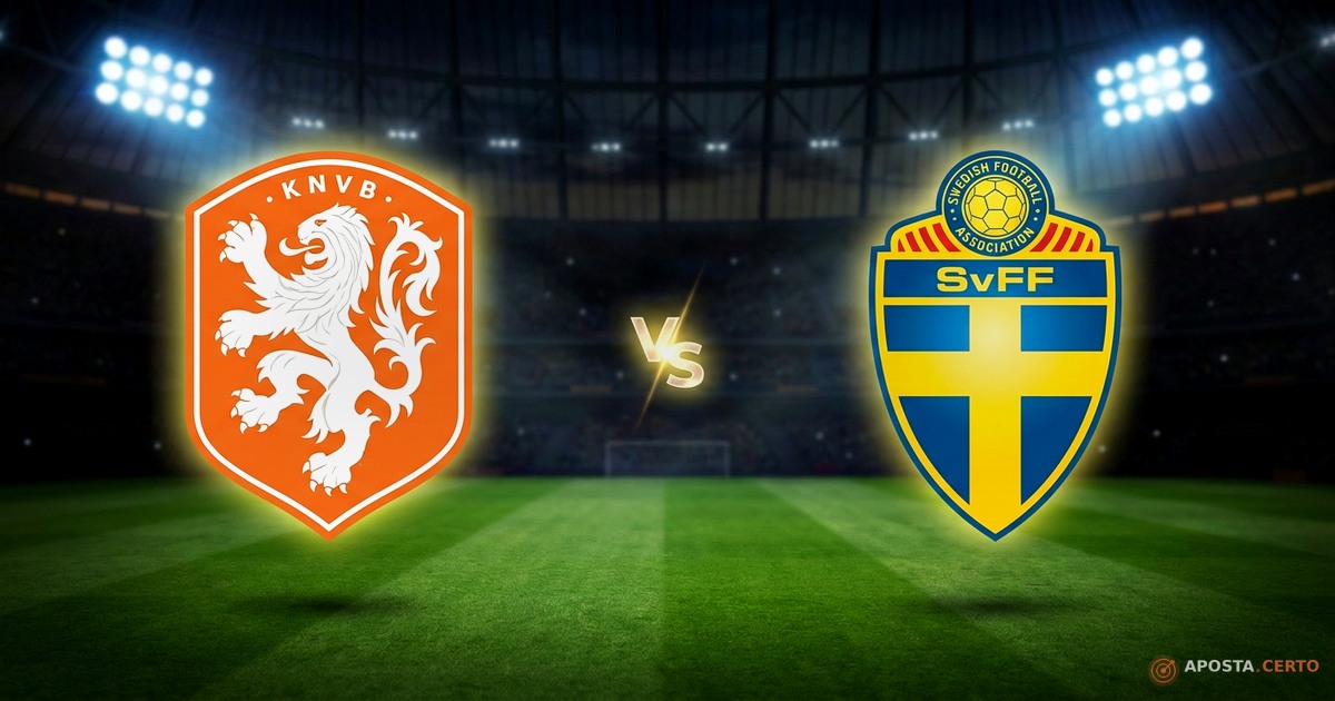 Holanda x Suécia — Copa do Mundo 2026