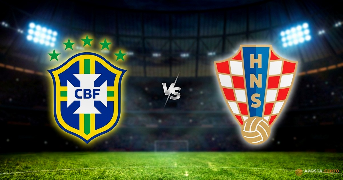 Brasil x Croácia — Amistoso Internacional