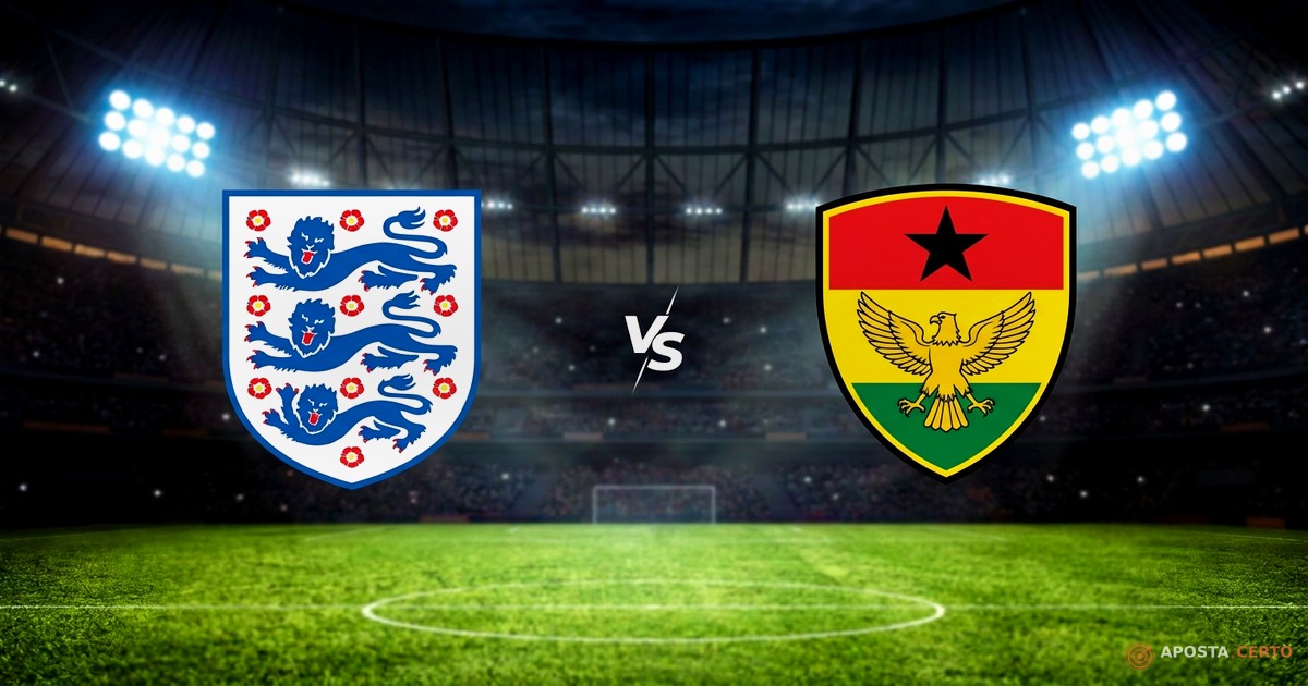Inglaterra x Gana — Copa do Mundo 2026