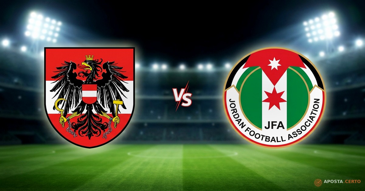 Áustria x Jordânia — Copa do Mundo 2026