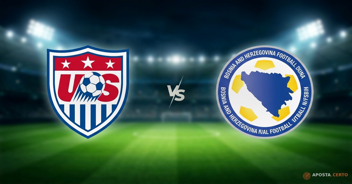 Estados Unidos x Bósnia — Copa do Mundo 2026
