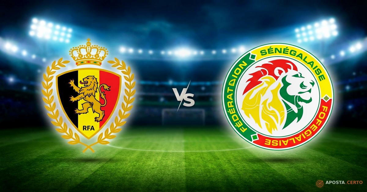 Bélgica x Senegal — Copa do Mundo 2026