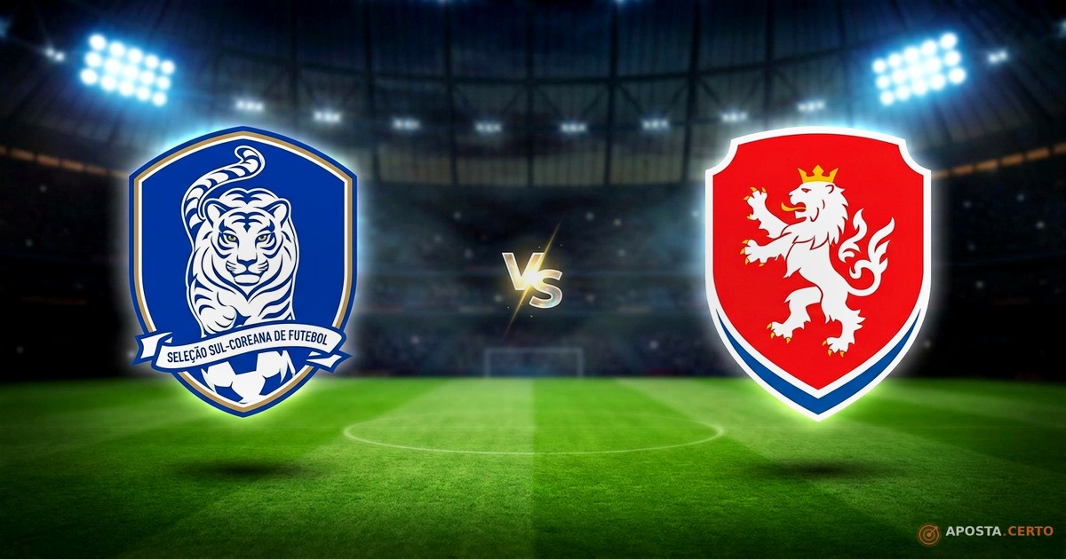 Coreia do Sul x Tchéquia — Copa do Mundo 2026