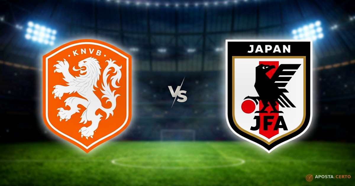 Países Baixos x Japão — Copa do Mundo 2026